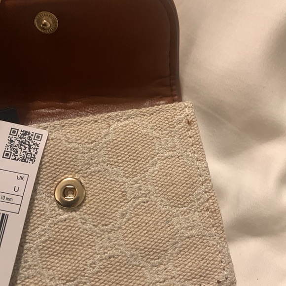 NWT Mango Embroidered Jute Wallet (#63) - Picture 6 of 7